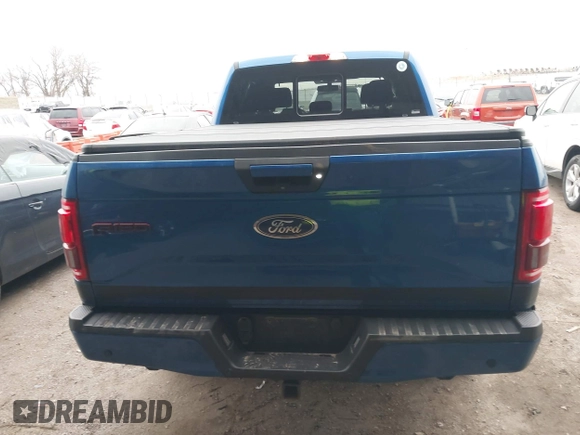 2017 Ford F-150 XL with VIN 1FTFW1EG9HFB81208, listed as a IAAI auction lot 41938462 with 107,121 mi miles. Bid and sale history available at carsss.com. Image 16.