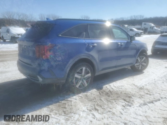 2023 Kia Sorento S with VIN 5XYRL4LC4PG232696, listed as a Copart auction lot 45244965 with 9,551 mi miles and Salvage Title. Bid and sale history available at DreamBid. Image 3.