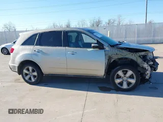 2010 Acura MDX Technology Pkg with VIN 2HNYD2H65AH525722, listed as a IAAI auction lot 41729833 with 166,778 mi miles. Bid and sale history available at carsss.com. Image 13.