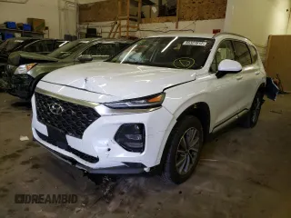 2020 Hyundai Santa Fe SEL with VIN 5NMS3CAD5LH163427, listed as a Copart auction lot 66327012 with 41,612 mi miles. Bid and sale history available at carsss.com. Image 2.