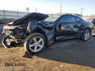 2020 Chevrolet Camaro 1LT with VIN 1G1FB1RX9L0114280, listed as a Copart auction lot 84051704 with 59,523 mi miles and Salvage Title. Bid and sale history available at carsss.com. Image 1.