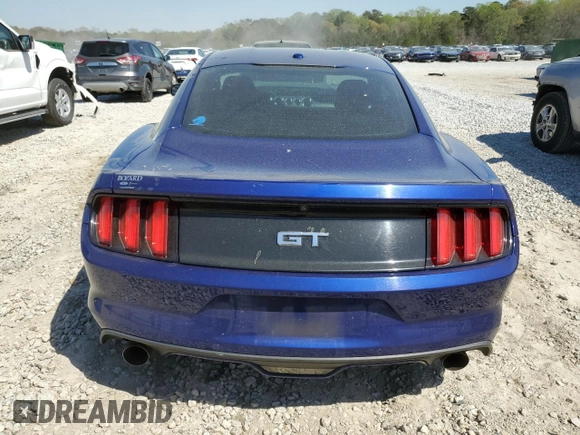 2016 Ford Mustang GT with VIN 1FA6P8CFXG5321809, listed as a Copart auction lot 50724305 with 163,921 mi miles and Salvage title. Bid and sale history available at DreamBid. Image 6.