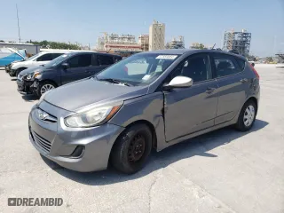 2013 Hyundai Accent GL with VIN KMHCT5AEXDU129109, listed as a Copart auction lot 41827625 with 178,952 mi miles and Salvage Title. Bid and sale history available at carsss.com. Image 1.