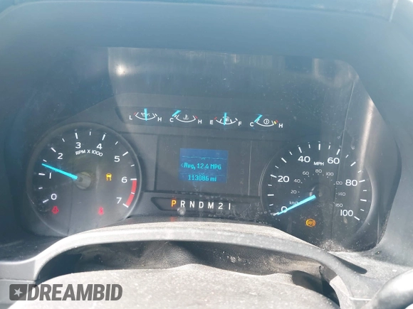 2019 Ford Super Duty F-250 SRW XL with VIN 1FDBF2A66KEG59711, listed as a IAAI auction lot 42058973 with 113,086 mi miles. Bid and sale history available at carsss.com. Image 7.