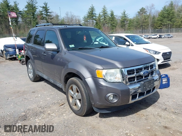 2011 Ford Escape Limited with VIN 1FMCU9EG6BKB01025, listed as a IAAI auction lot 42136708 with 210,349 mi miles. Bid and sale history available at carsss.com. Image 6.