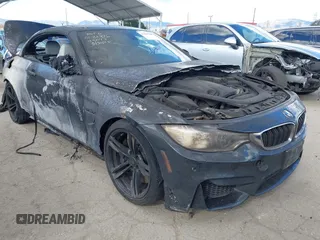 2016 BMW M4 with VIN WBS3U9C58GP969536, listed as a IAAI auction lot 41939708 with 1 mi miles. Bid and sale history available at carsss.com. Image 1.
