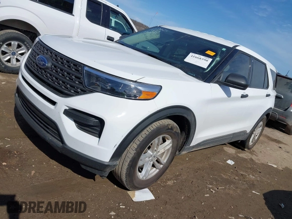 2024 Ford Explorer with VIN 1FMSK7BH4RGA25692, listed as a IAAI auction lot 41668390 with 13,706 mi miles. Bid and sale history available at carsss.com. Image 17.
