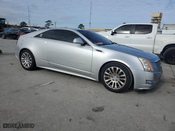 2011 Cadillac CTS Coupe Performance with VIN 1G6DJ1EDXB0122211, listed as a Copart auction lot 88420225 with 161,837 mi miles and Salvage Title. Bid and sale history available at carsss.com. Image 4.
