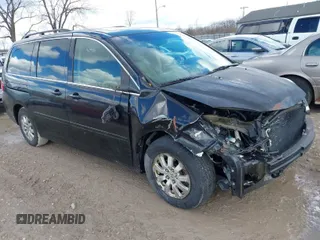 2008 Honda Odyssey EX-L with VIN 5FNRL38758B113764, listed as a IAAI auction lot 41867660 with 148,116 mi miles. Bid and sale history available at carsss.com. Image 1.