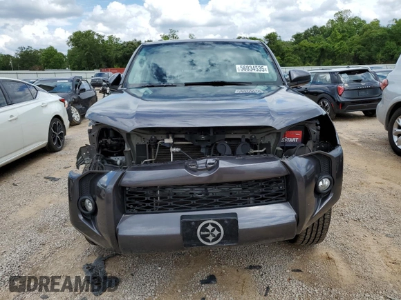 2019 Toyota 4Runner SR5 с VIN JTEBU5JR3K5646772, выставлен на аукционе Copart как лот 56034535 с пробегом 167 524 миль миль и Списание • Salvage title. История ставок и продаж доступна на DreamBid. Изображение 5.