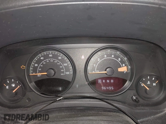 2016 Jeep Patriot High Altitude Edition with VIN 1C4NJRFB0GD632774, listed as a IAAI auction lot 41149683 with 96,495 mi miles. Bid and sale history available at carsss.com. Image 7.