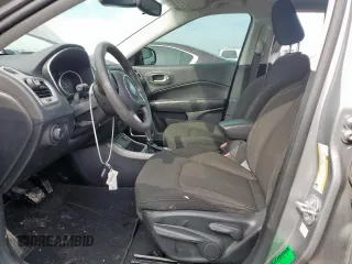 2021 Jeep Compass Sport with VIN 3C4NJCAB2MT510962, listed as a Copart auction lot 57950275 with 97,395 mi miles and Salvage title. Bid and sale history available at DreamBid. Image 7.
