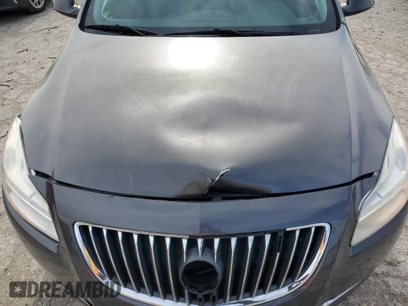 2011 Buick Regal CXL RL1 with VIN W04GN5EC1B1027425, listed as a Copart auction lot 82635014 with 80,777 mi miles and Salvage Title. Bid and sale history available at carsss.com. Image 12.