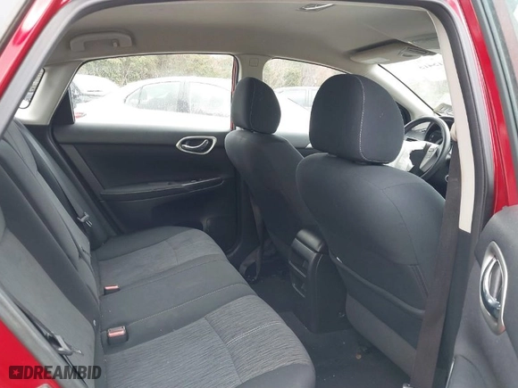 2014 Nissan Sentra SR with VIN 3N1AB7AP0EL647157, listed as a IAAI auction lot 41815415 with 102,851 mi miles. Bid and sale history available at carsss.com. Image 8.