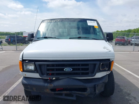 2007 Ford Econoline Cargo Commercial with VIN 1FTNE24L57DA53187, listed as a IAAI auction lot 42302365 with Not provided miles and . Bid and sale history available at DreamBid. Image 12.