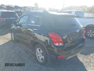 2020 Chevrolet Trax LT with VIN KL7CJLSB4LB011695, listed as a IAAI auction lot 41854666 with 49,884 mi miles. Bid and sale history available at carsss.com. Image 3.
