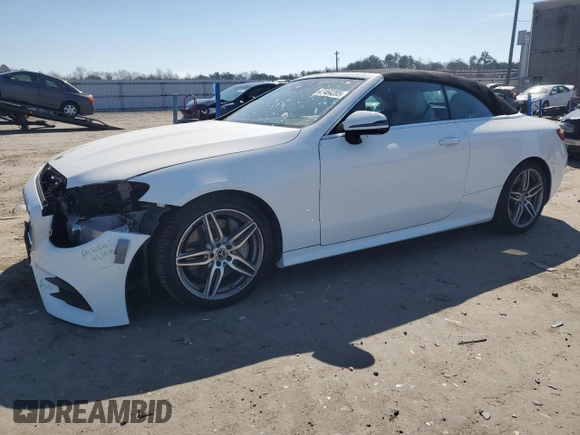 2019 Mercedes-Benz E-Class E 450 with VIN WDD1K6HB1KF098727, listed as a Copart auction lot 47464205 with 35,425 mi miles and Salvage Title. Bid and sale history available at carsss.com. Image 1.