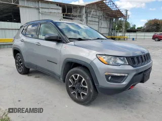 2020 Jeep Compass Trailhawk z VIN 3C4NJDDB6LT202919, wystawiony jako Copart lot #66373195 z przebiegiem 122 039 mil mil oraz Czysty tytuł • Clean title. Historia ofert i sprzedaży dostępna na DreamBid. Obrazek 4.