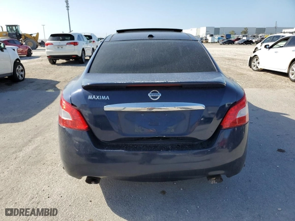 2009 Nissan Maxima 3.5 S with VIN 1N4AA51E79C843834, listed as a Copart auction lot 76470004 with 0 mi miles and Non Repairable. Bid and sale history available at carsss.com. Image 6.
