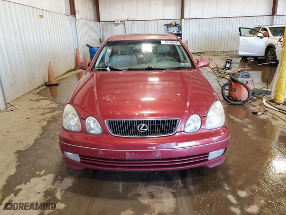 1999 Lexus GS 400 Luxury Perform Sdn with VIN JT8BH68X9X0020195, listed as a Copart auction lot 87696825 with 268,901 mi miles and Salvage Title. Bid and sale history available at carsss.com. Image 5.