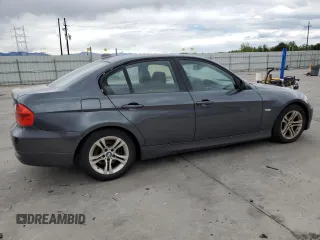 2008 BMW 3 Series 328i with VIN WBAVA33508P142196, listed as a Copart auction lot 57617965 with 129,798 mi miles and Salvage title. Bid and sale history available at DreamBid. Image 3.