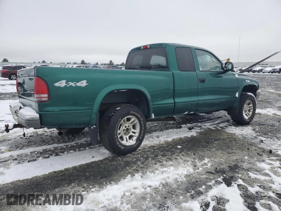 2004 Dodge Dakota SLT with VIN 1D7HG42N64S597573, listed as a Copart auction lot 87504315 with 188,865 mi miles and Salvage Title. Bid and sale history available at carsss.com. Image 3.