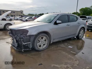 2013 Dodge Avenger SXT with VIN 1C3CDZCB9DN768107, listed as a Copart auction lot 59091985 with 161,764 mi miles and Salvage title. Bid and sale history available at DreamBid. Image 1.