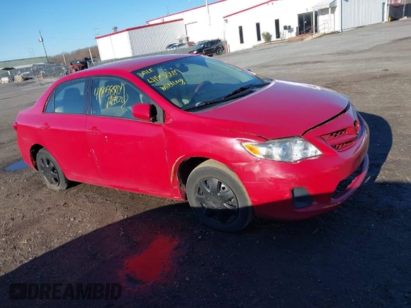 2011 Toyota Corolla L with VIN 2T1BU4EE1BC700708, listed as a IAAI auction lot 41858807 with 226,745 mi miles. Bid and sale history available at carsss.com. Image 1.