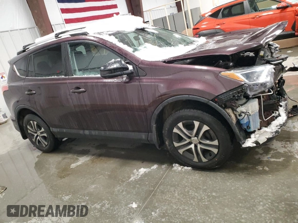 2017 Toyota RAV4 LE with VIN 2T3BFREV3HW539817, listed as a Copart auction lot 83482524 with 97,281 mi miles and Salvage Title. Bid and sale history available at carsss.com. Image 4.