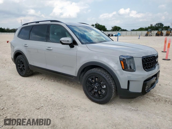 2024 Kia Telluride SX X-Line z VIN 5XYP5DGC7RG424631, wystawiony jako Copart lot #59235715 z przebiegiem 15 823 mil mil oraz Szkoda całkowita • Salvage title. Historia ofert i sprzedaży dostępna na DreamBid. Obrazek 4.