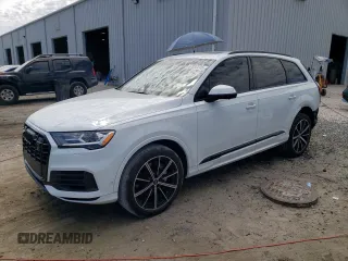 2022 Audi Q7 Premium Plus with VIN WA1LXBF7XND005841, listed as a Copart auction lot 57852275 with 50,790 mi miles and Salvage title. Bid and sale history available at DreamBid. Image 1.