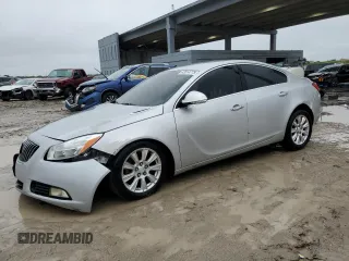 2013 Buick Regal Premium 1 with VIN 2G4GS5ER3D9221533, listed as a Copart auction lot 42014775 with 200,099 mi miles and Salvage Title. Bid and sale history available at DreamBid. Image 1.