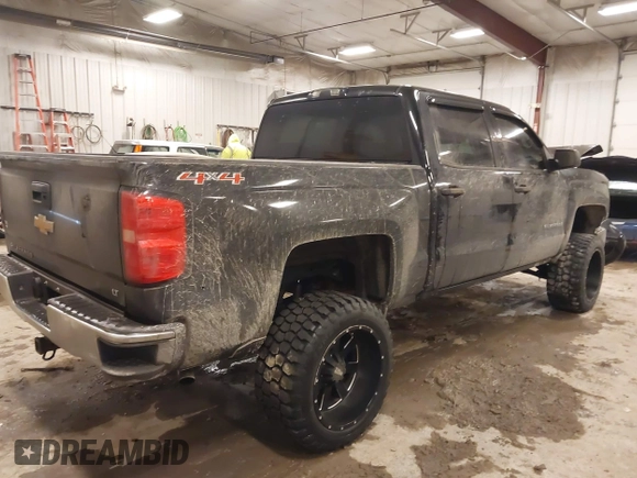 2014 Chevrolet Silverado 1500 LT with VIN 3GCUKRECXEG503427, listed as a IAAI auction lot 41526582 with 130,070 mi miles and . Bid and sale history available at DreamBid. Image 4.