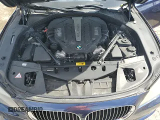 2012 BMW 7 Series with VIN WBAKX6C58CC197207, listed as a Copart auction lot 84153784 with 130,049 mi miles and Salvage title. Bid and sale history available at DreamBid. Image 11.