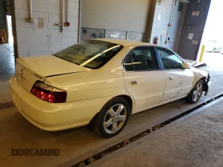 2003 Acura TL Type S with VIN 19UUA56853A062163, listed as a Copart auction lot 46407864 with 202,351 mi miles and Salvage Title. Bid and sale history available at carsss.com. Image 3.