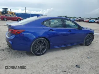 2018 Acura TLX w/A-SPEC Pkg with VIN 19UUB2F60JA003982, listed as a Copart auction lot 63614465 with 29,854 mi miles and Salvage title. Bid and sale history available at DreamBid. Image 3.
