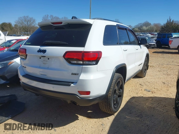 2019 Jeep Grand Cherokee Upland with VIN 1C4RJFAG5KC637924, listed as a IAAI auction lot 41758541 with 107,419 mi miles and . Bid and sale history available at DreamBid. Image 4.
