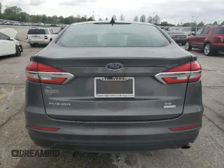 2020 Ford Fusion SEL with VIN 3FA6P0CD8LR195828, listed as a Copart auction lot 55522305 with 163,959 mi miles and Salvage title. Bid and sale history available at DreamBid. Image 6.