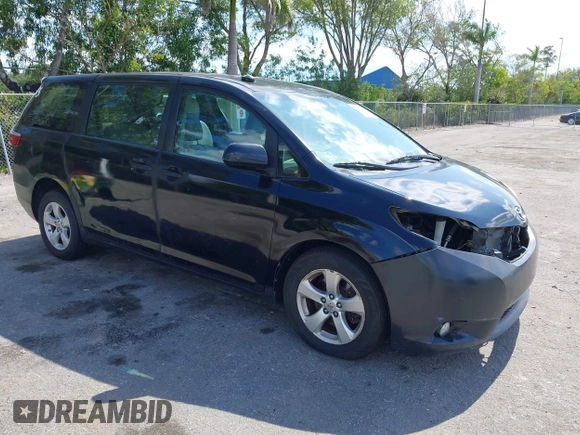 2017 Toyota Sienna L with VIN 5TDZZ3DC0HS860346, listed as a IAAI auction lot 42223979 with 215,659 mi miles and . Bid and sale history available at DreamBid. Image 1.