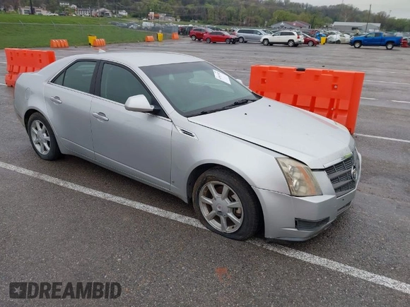 2009 Cadillac CTS AWD w/1SA with VIN 1G6DG577990155465, listed as a IAAI auction lot 41947102 with 1 mi miles. Bid and sale history available at carsss.com. Image 1.