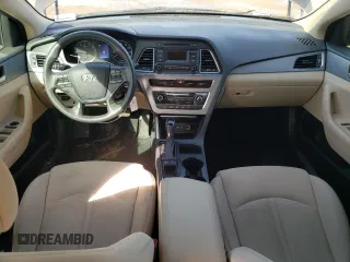 2015 Hyundai Sonata SE with VIN 5NPE24AFXFH198477, listed as a Copart auction lot 48523965 with 84,700 mi miles and Salvage Title. Bid and sale history available at DreamBid. Image 8.
