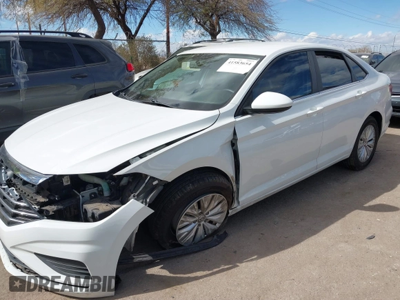 2019 Volkswagen Jetta S with VIN 3VWC57BUXKM064244, listed as a IAAI auction lot 41583654 with 35,970 mi miles and . Bid and sale history available at DreamBid. Image 6.