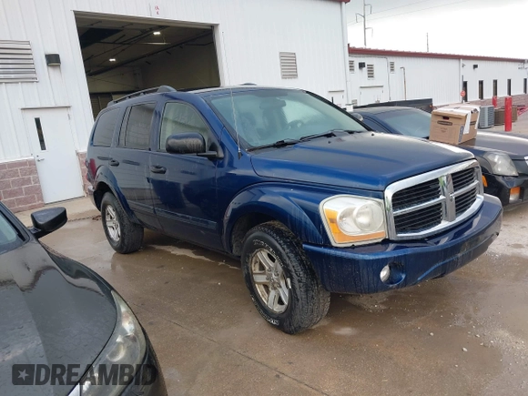 2005 Dodge Durango SLT with VIN 1D4HB48D55F571759, listed as a IAAI auction lot 42278625 with 277,443 mi miles and . Bid and sale history available at DreamBid. Image 1.