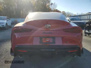 2022 Toyota GR Supra 3.0 with VIN WZ1DB0C05NW048364, listed as a Copart auction lot 77548544 with 0 mi miles and Salvage Title. Bid and sale history available at carsss.com. Image 6.