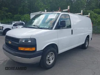 2019 Chevrolet Express Cargo with VIN 1GCWGAFP8K1196427, listed as a IAAI auction lot 42545445 with 141,592 mi miles and . Bid and sale history available at DreamBid. Image 17.