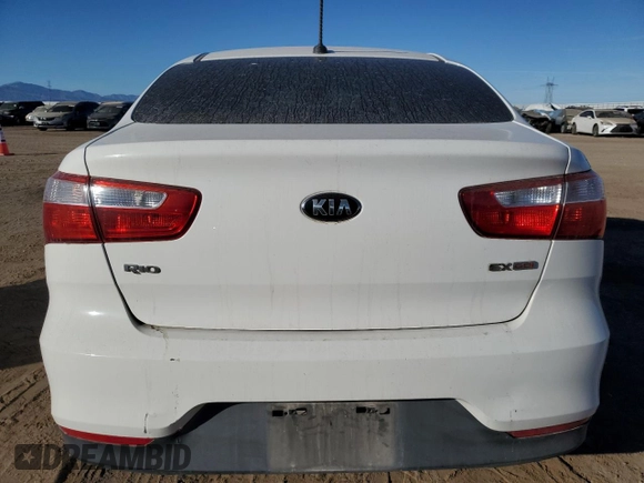 2017 Kia Rio EX with VIN KNADN4A33H6025824, listed as a Copart auction lot 86758974 with 127,278 mi miles and Clean Title. Bid and sale history available at carsss.com. Image 6.