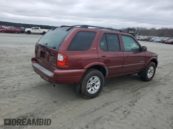 2002 Isuzu Rodeo S z VIN 4S2CK58W124334485, wystawiony jako Copart lot #44846495 z przebiegiem 54 632 mil mil oraz Czysty tytuł • Clean title. Historia ofert i sprzedaży dostępna na DreamBid. Obrazek 3.