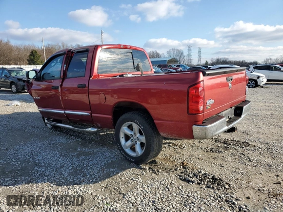2008 Dodge 1500 SLT with VIN 1D7HA18N98J158239, listed as a Copart auction lot 45502435 with Not provided miles and Non repairable. Bid and sale history available at DreamBid. Image 2.