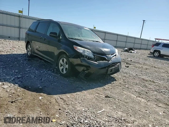 2019 Toyota Sienna LE Auto Access Seat with VIN 5TDKZ3DC7KS996997, listed as a Copart auction lot 46851155 with Not provided miles and Salvage title. Bid and sale history available at DreamBid. Image 11.
