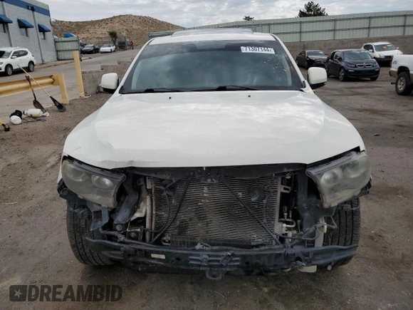2011 Dodge Durango R/T with VIN 1D4SD6GT5BC682300, listed as a Copart auction lot 71307144 with 182,669 mi miles and Salvage Title. Bid and sale history available at carsss.com. Image 5.